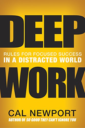 Deep Work by Cal Newport gives strategies that help us focus on work that is important for us.