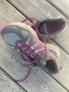 Change your because and lace up those runners that are discarded on the deck